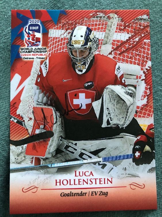 Hollenstein Luca Evz Hockey Card Kaufen Auf Ricardo