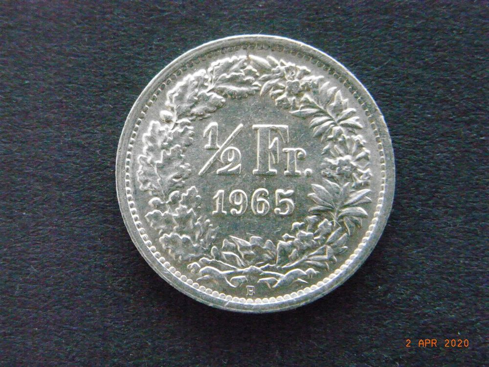 50 Rappen Silber 1965 836 Kaufen Auf Ricardo