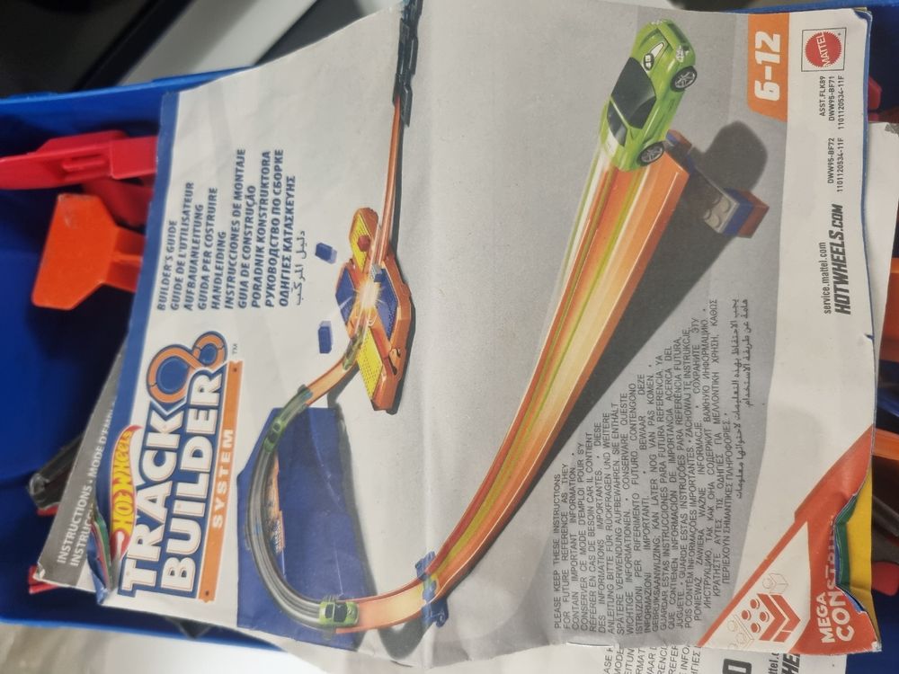 Hot Wheels Track Builder System Mit Koffer As It Is Gebraucht In