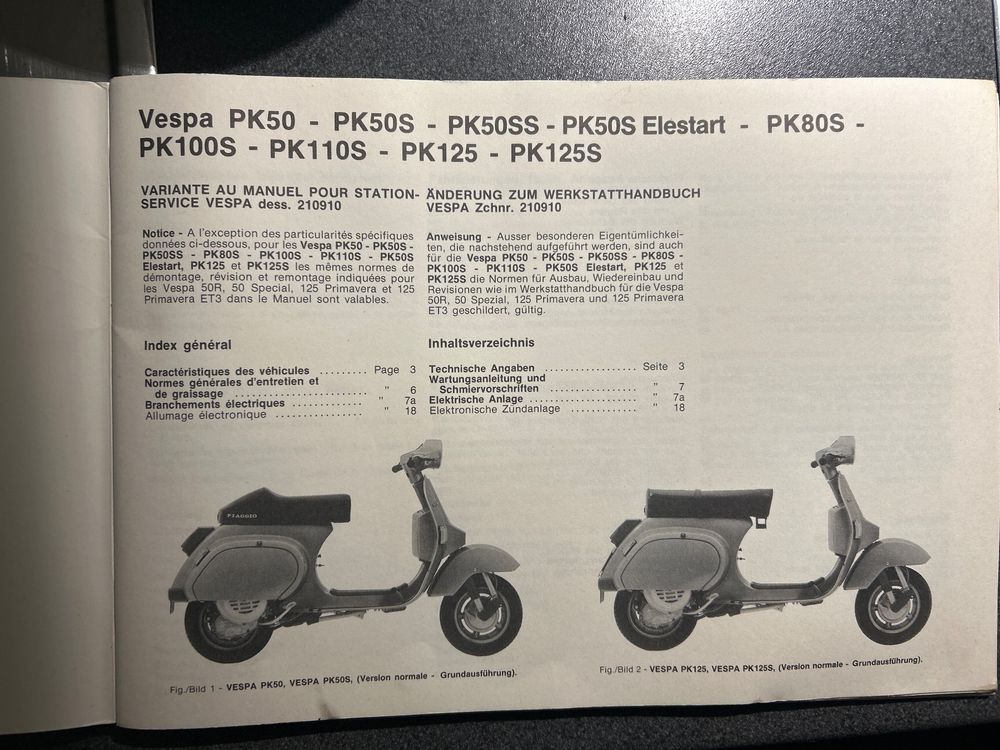 Vespa Piaggio Werkstatthandbuch Original Kaufen Auf Ricardo