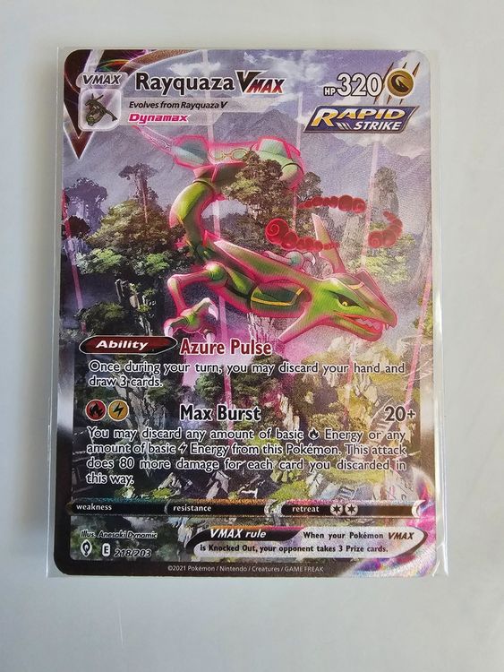 Pokemon Karte Rayquaza VMax Alt Art Kaufen Auf Ricardo