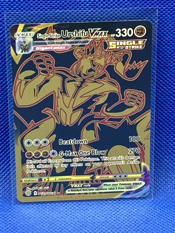 Pokemon Brilliant Stars Single Strike Urshifu VMAX TG29 Kaufen