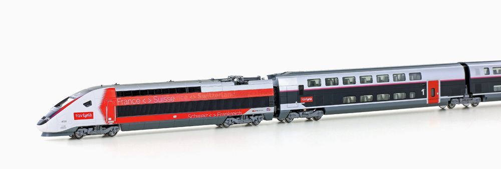 Kato 101762 SNCF SBB TGV Lyria Euroduplex 10 Teilig Analog Kaufen Auf