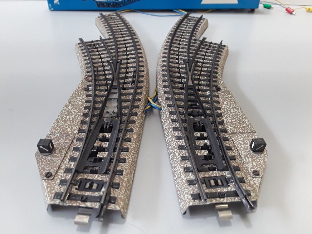 Märklin 5140 elektromag Bogenweichenpaar Spur H0 Kaufen auf Ricardo