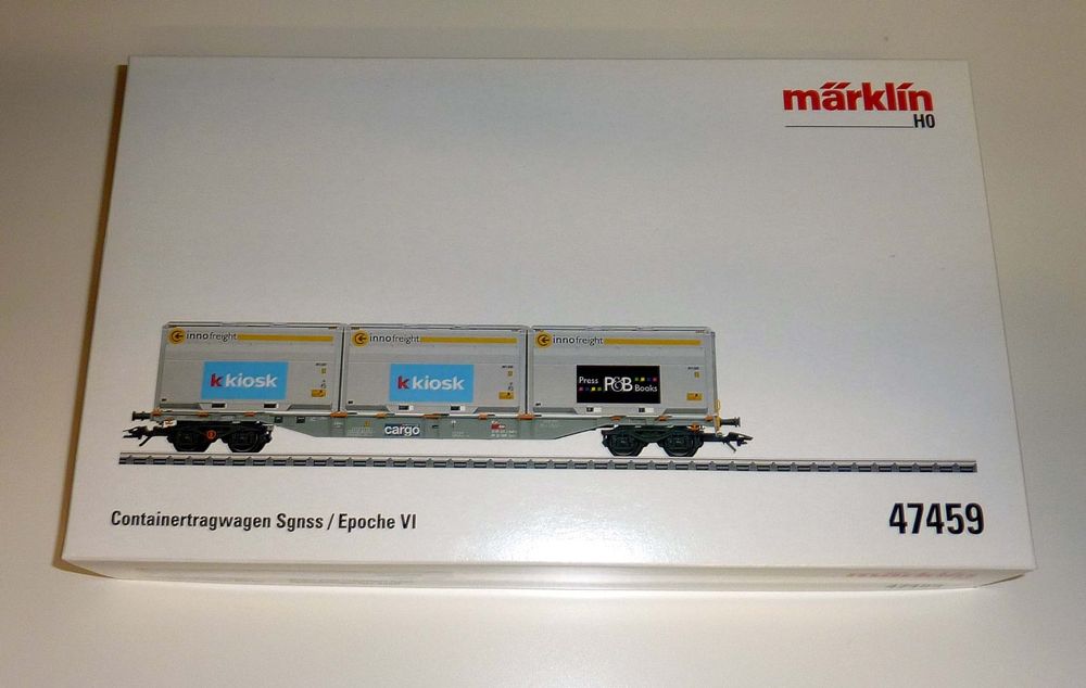 M Rklin Containertragwagen Sgnss Sbb Cargo H Comprare Su Ricardo