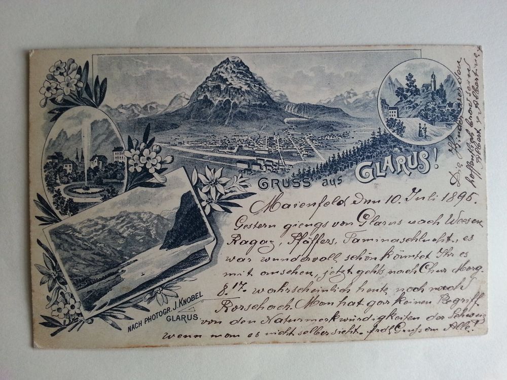 Gruss Aus Glarus Mehrbild Litho Kaufen Auf Ricardo