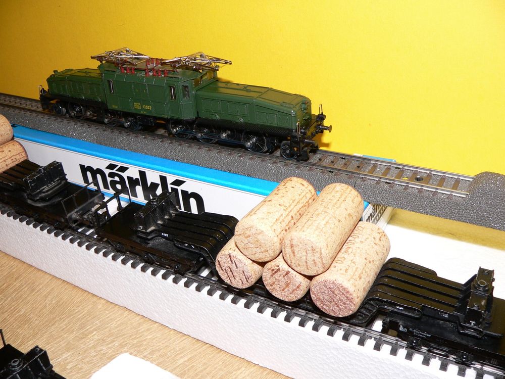 Märklin SBB Krokodil HO mit 2 Trafos 40 Schienen 4 Wagen Acheter