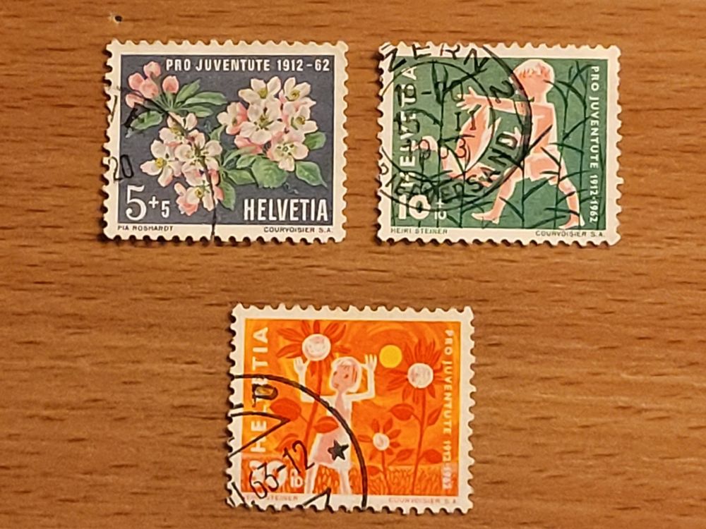 Timbres Ch Pro Juventute Xii N Kaufen Auf