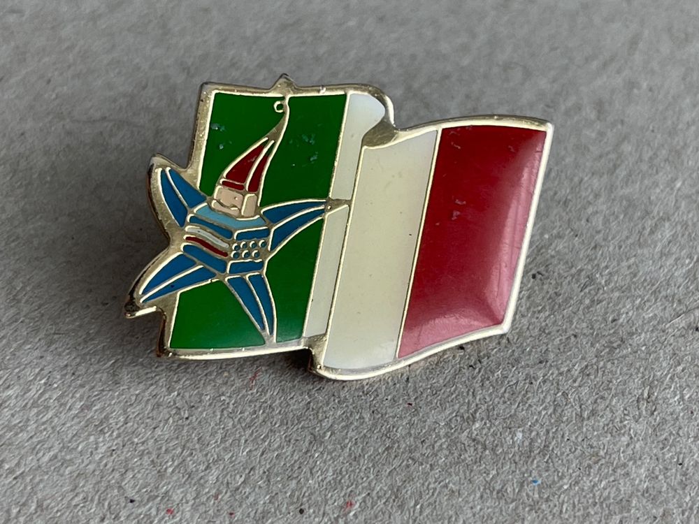 Pin Olympia Flagge Italien Kaufen Auf Ricardo