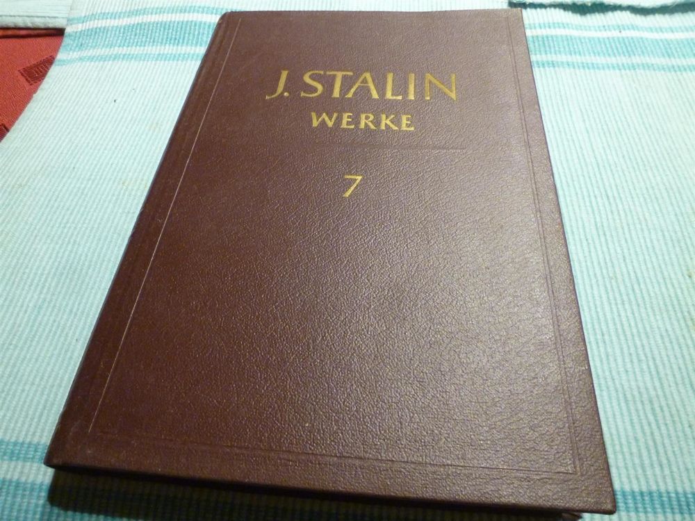 Stalin Band 7 Karl Marx Friedrich Engels Lenin These Kapital Kaufen