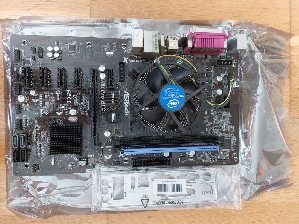 Mining Mainboard Asrock H Pro Btc Kaufen Auf Ricardo