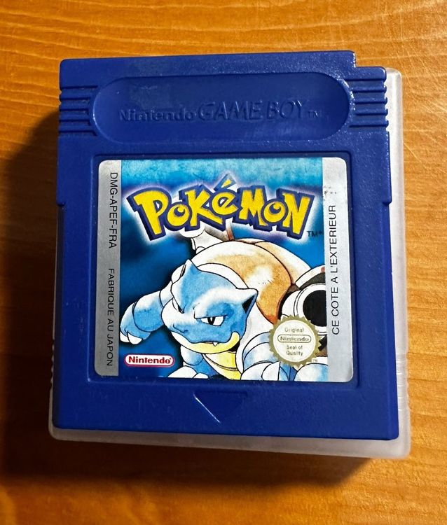 Pokémon Blaue Edition Game Boy Nintendo FRA Original Kaufen auf Ricardo