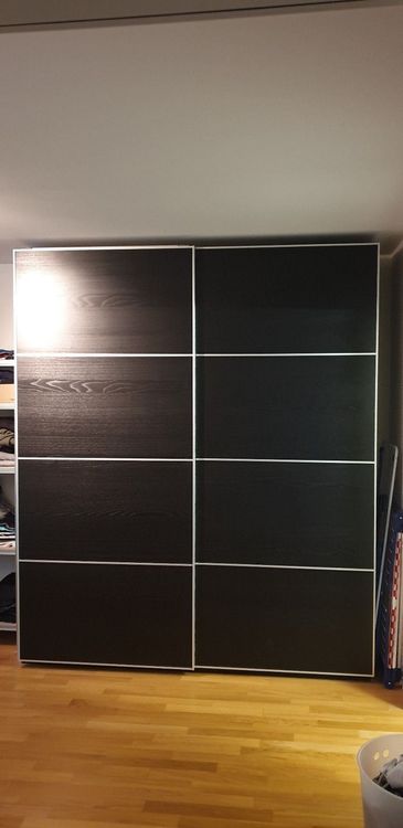 Ikea Pax Schrank Mit Schiebet Ren Kaufen Auf Ricardo