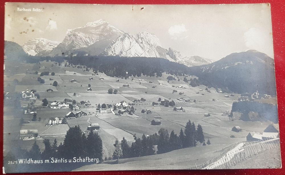 Wildhaus M S Ntis U Schafberg Kurhaus Acker Kaufen Auf Ricardo