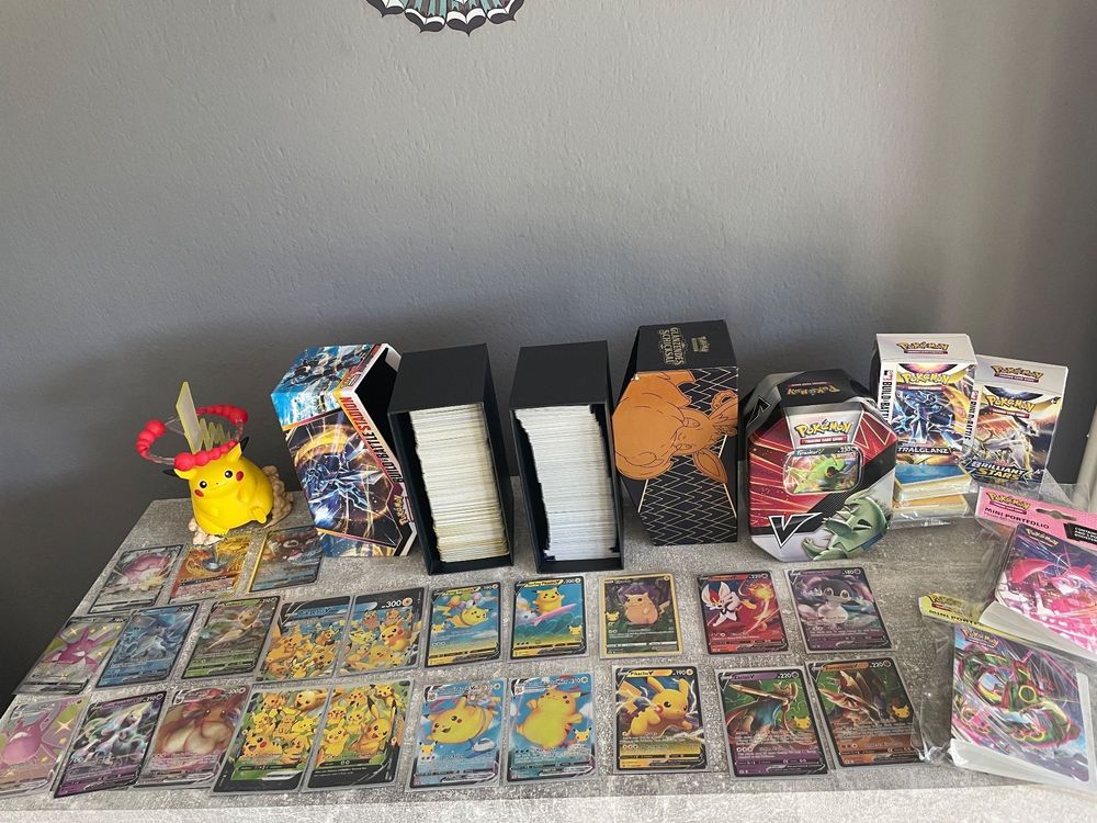 XXXXL Pokemon Karten Sammlung über 1000 Karten Viele XMAX Kaufen