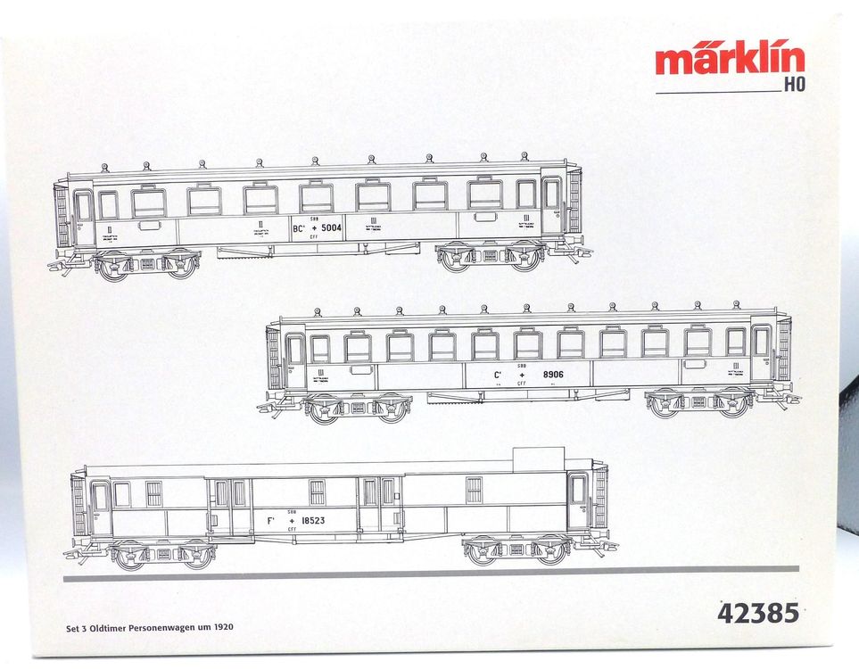 Wagen Set Oldtimer Personenwagen M Rklin H Ws Kaufen Auf