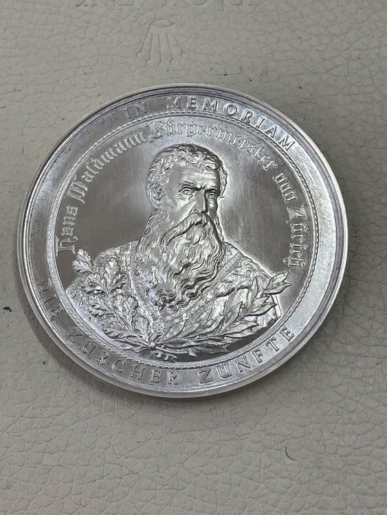 Medaille Silber Z Rcher Z Nfte Kaufen Auf Ricardo