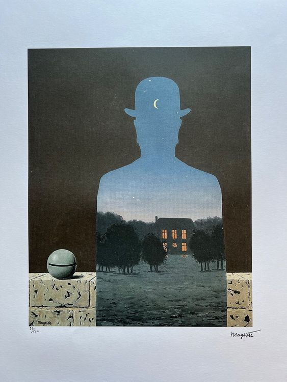 René Magritte Lheureux donateur 93 100 Kaufen auf Ricardo