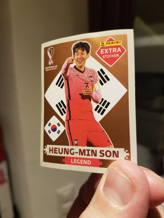 Bronze Heung Min Son Panini Extra Sticker Kaufen Auf Ricardo