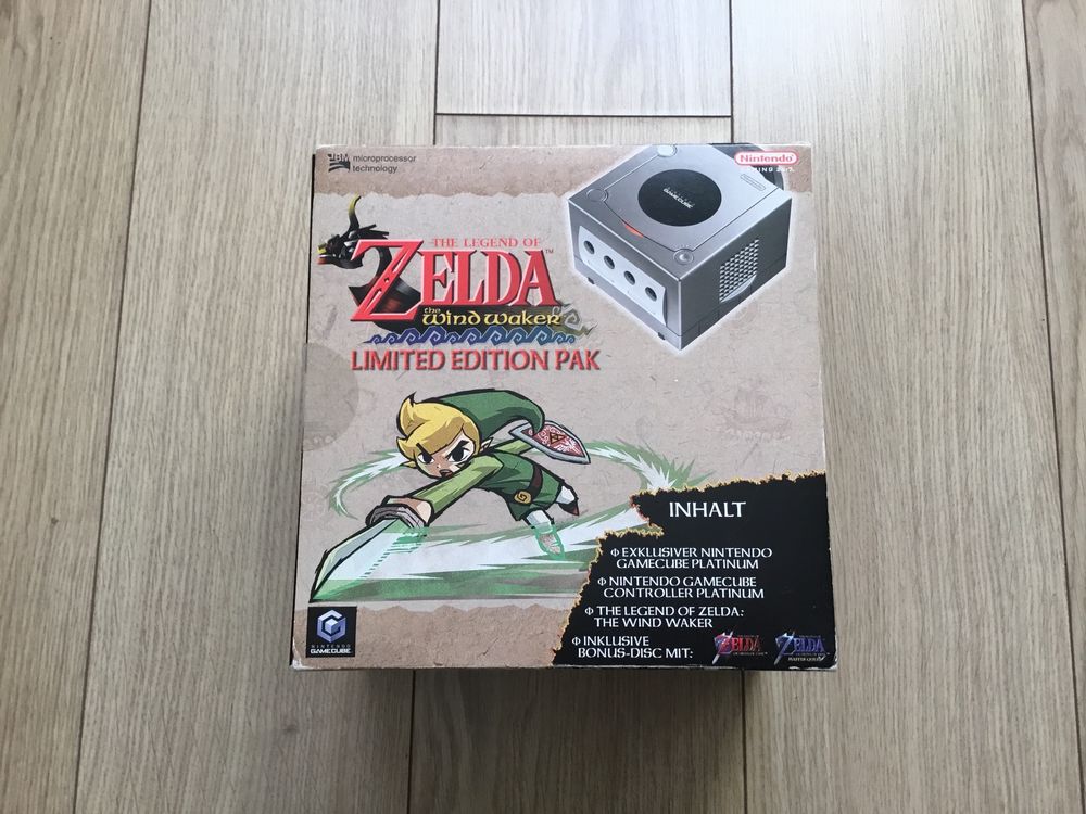 Gamecube Silber Konsole Zelda Windwaker Limited Wie Neu Kaufen Auf