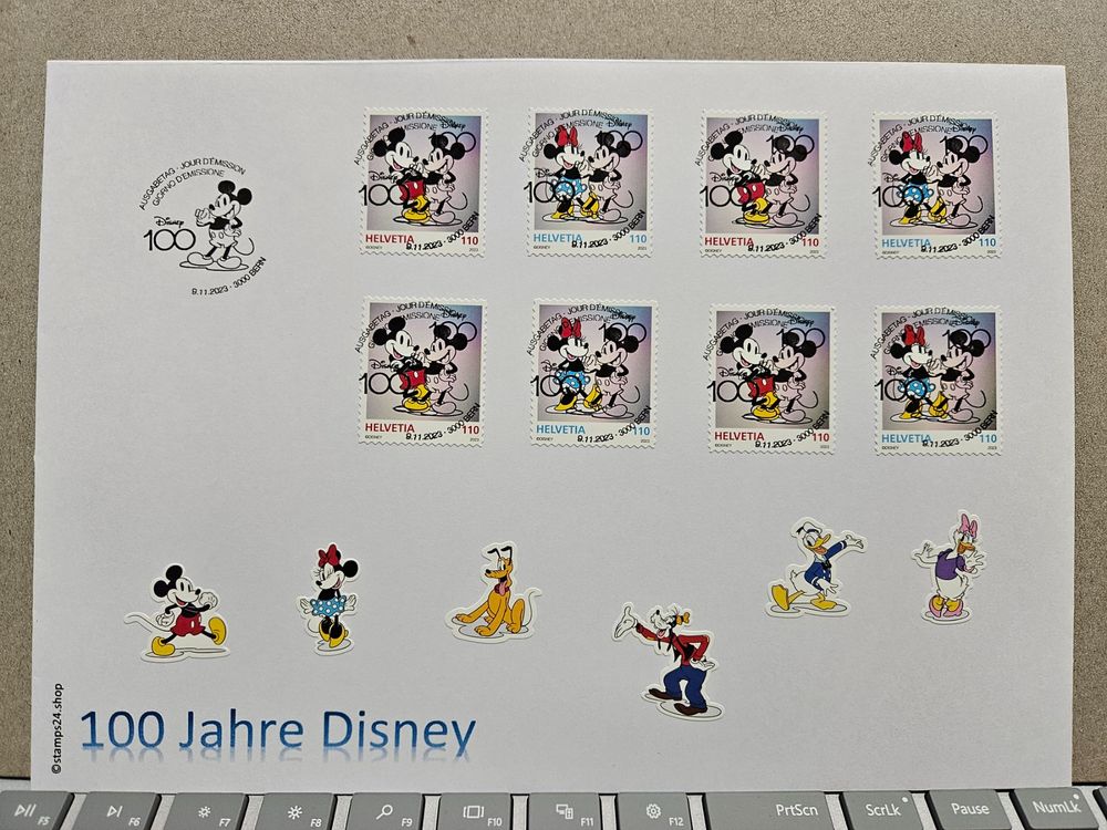 Combo Fdc Jahre Disney Format C Kaufen Auf Ricardo