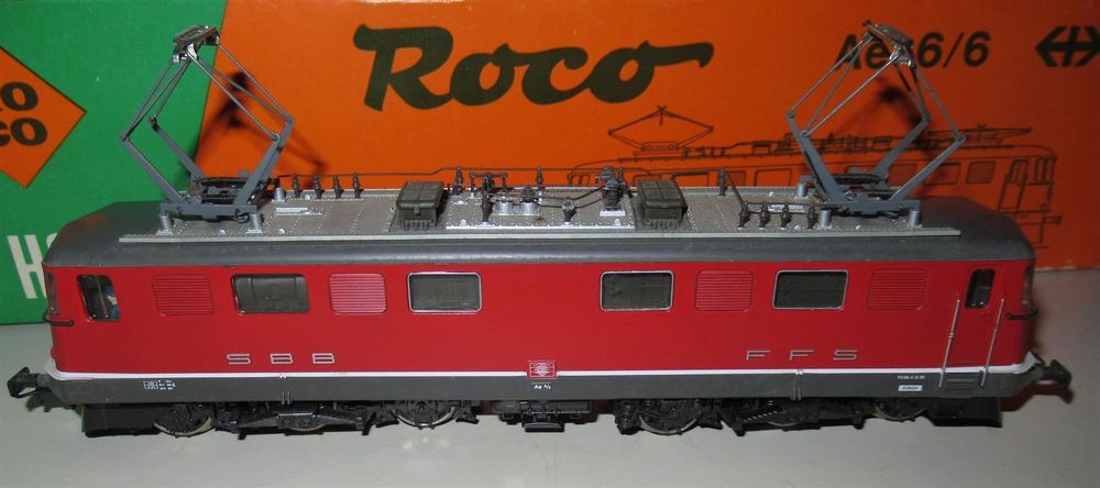 Roco Elektrolok Ae 6 6 SBB Rot Acheter Sur Ricardo