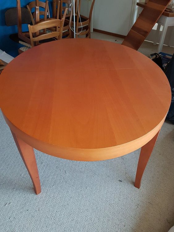 Esstisch Oval Buche Furniert Kaufen Auf Ricardo