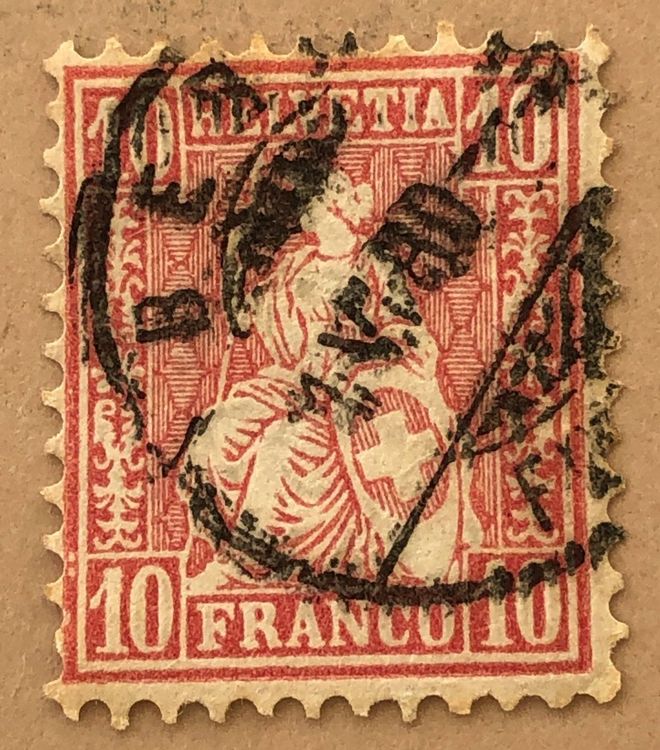 Sitzende Helvetia Mit Vollstempel Bern Kaufen Auf Ricardo