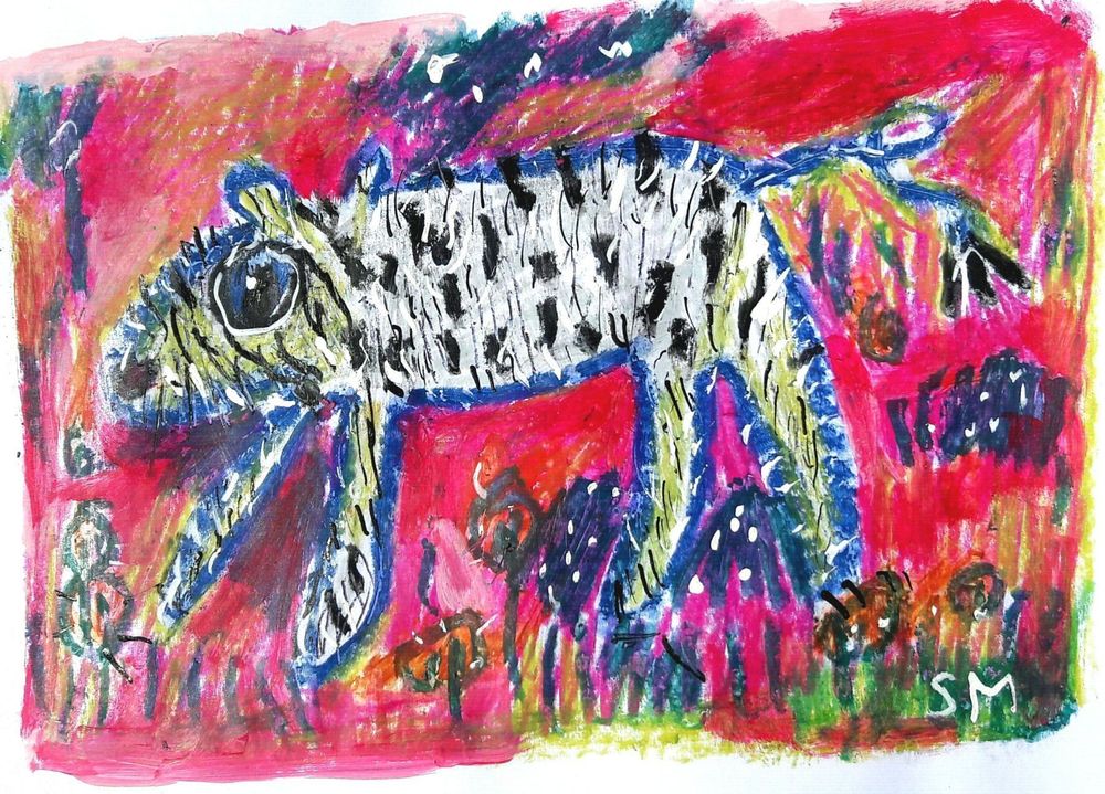 Art Brut Original Von S Messerli 56 Kaufen Auf Ricardo