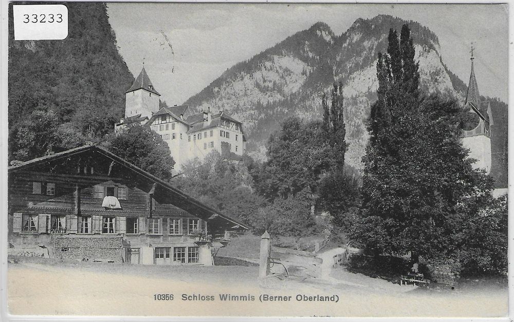 Schloss Wimmis Berner Oberland Stabstempel Kaufen Auf Ricardo