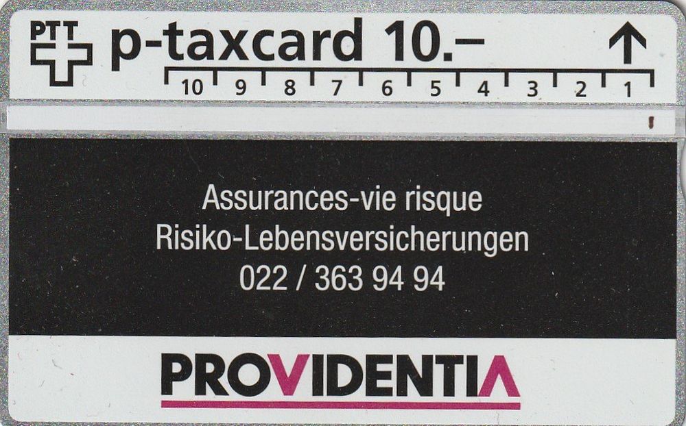 Taxkarte Ptt Fr Providentia Kaufen Auf Ricardo