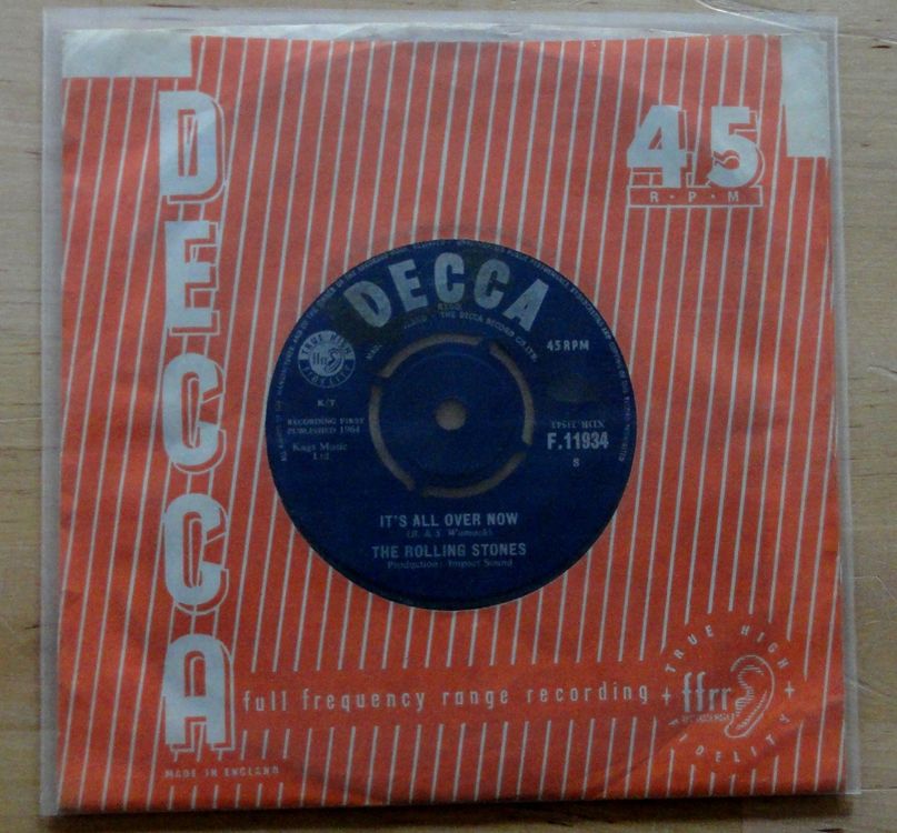 Si Rolling Stones As Tears Go By Decca Uk Kaufen Auf Ricardo