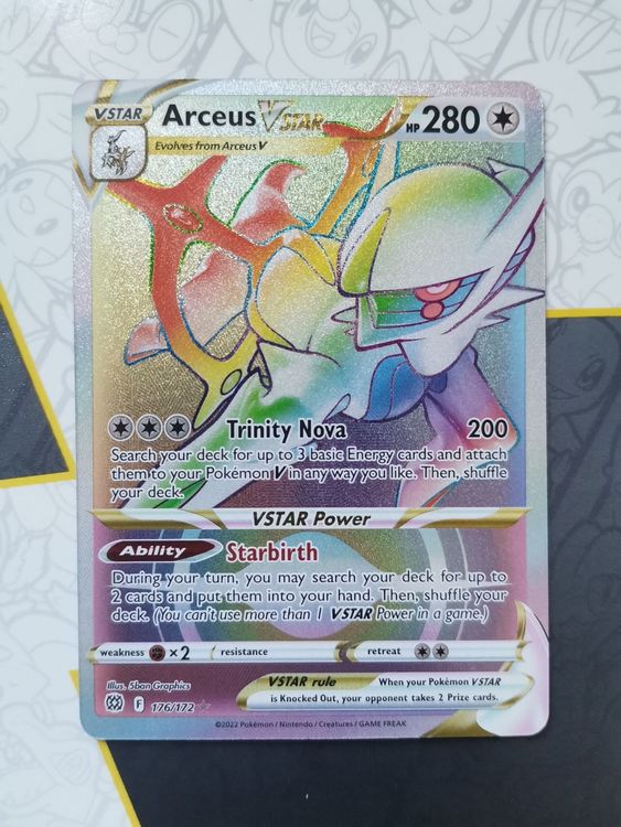 Arceus Vstar Rainbow Secret Brilliant Stars Kaufen Auf Ricardo