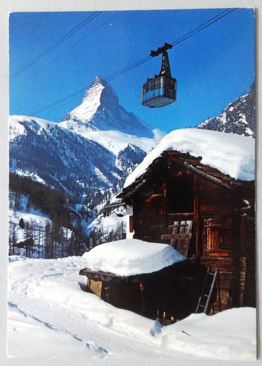 Luftseilbahn Zermatt Trockener Steg Kaufen Auf Ricardo