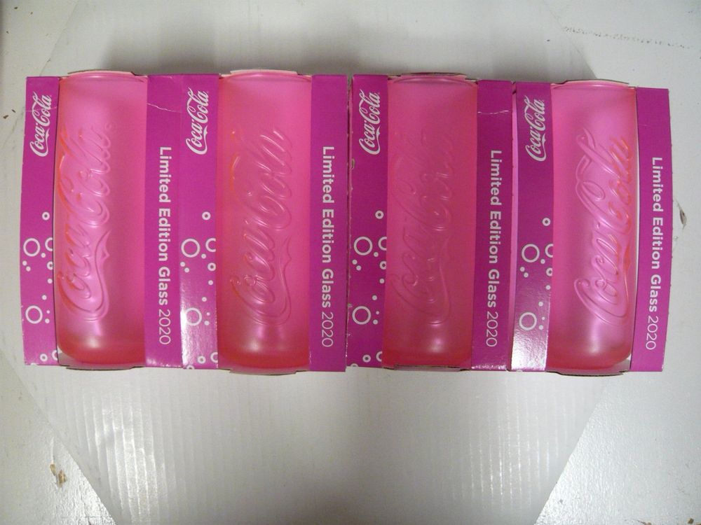 Coca Cola Mcdonalds Glas Neon Pink St Ck Neu Ovp Kaufen Auf