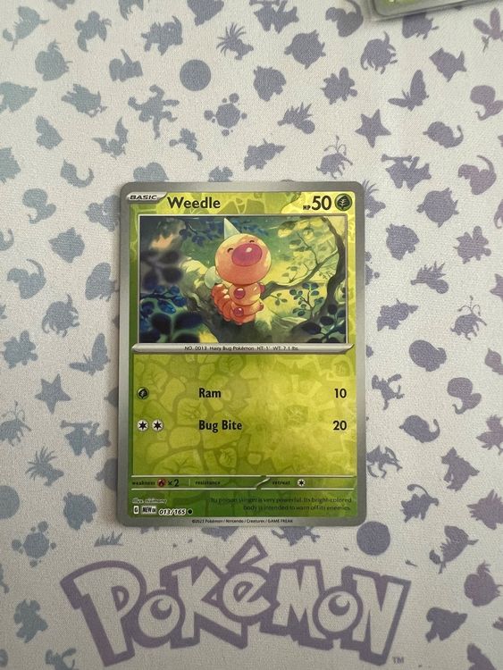 Pokémon 151 Weedle Reverse EN Kaufen auf Ricardo