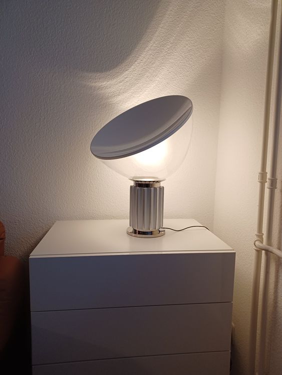 Flos Taccia Small LED Tischleuchte Design 1962 Castiglioni Kaufen Auf