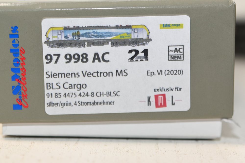 Siemens Vectron Bls Cargo Ls Models Ho Ac Digital Mfx Ovp Acheter Sur