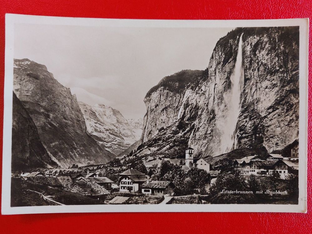 Lauterbrunnen Mit Staubbach Ungelaufen Kaufen Auf Ricardo