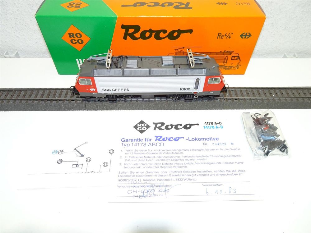 Roco Lokomotive Sbb Re Ho D B Kaufen Auf Ricardo