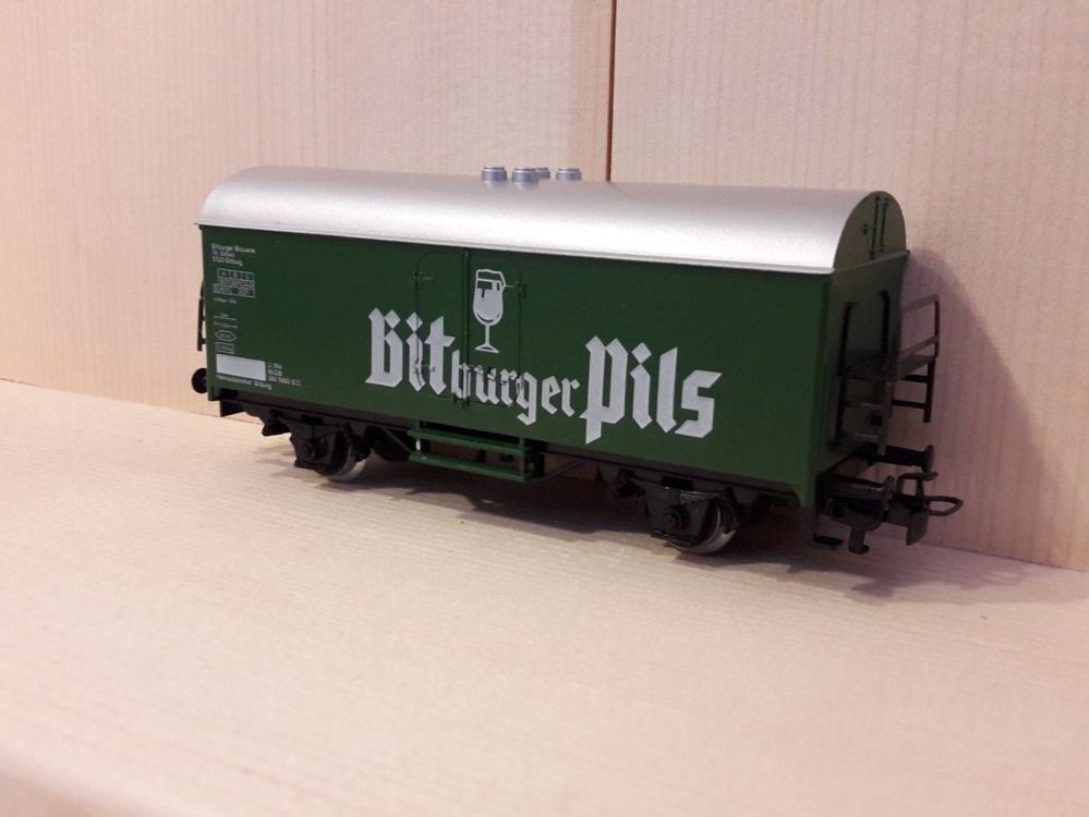 Märklin HO AC DB wagon Bitburger Pils Kaufen auf Ricardo