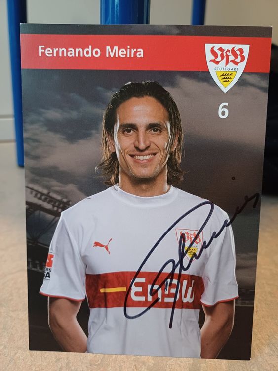 Fernando Meira Original Autogrammkarte Stuttgart Vfb Kaufen Auf Ricardo