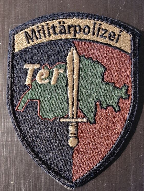 Militar Polizei Badge Militar Polizei Ter Neu Klett Kaufen Auf Ricardo