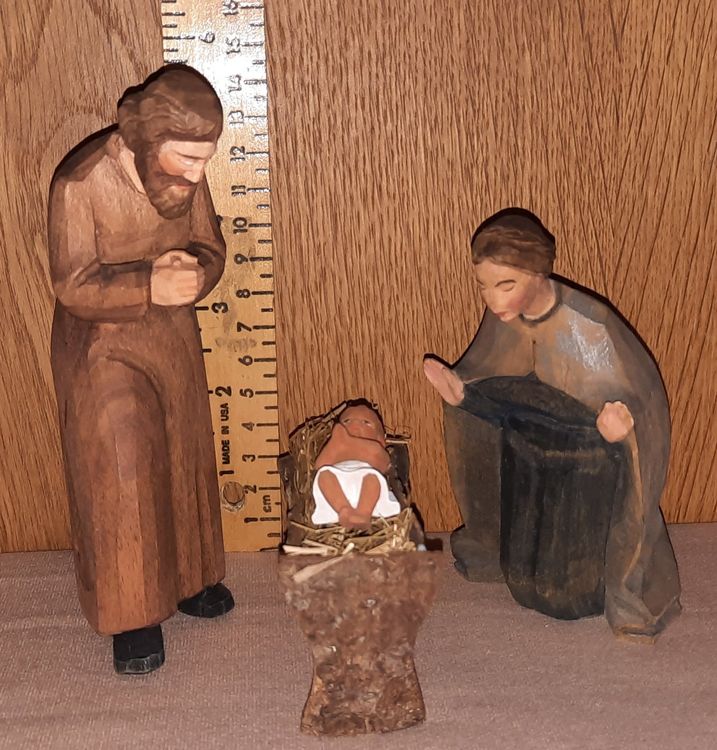 Huggler Christnacht Krippenfiguren Maria Josef Jesuskind Kaufen