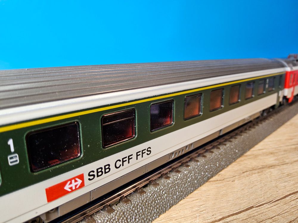 Märklin 7 teiliger SBB Schnellzug Pendelzug Spur H0 Kaufen