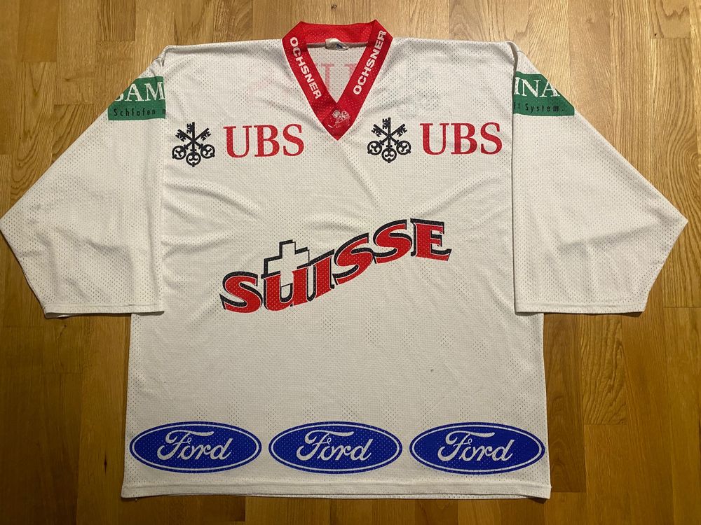 Schweiz Nati Trikot Maillot Suisse Hockey Svizzera Xl Kaufen Auf Ricardo