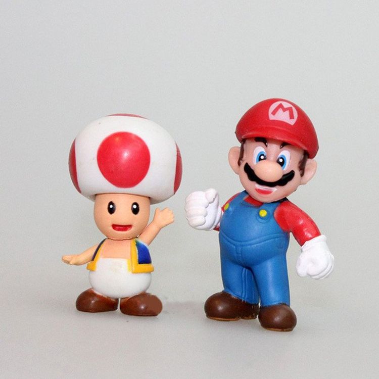 Super Mario Figuren Mario Bros Yoshi Peach Toad Usw Kaufen