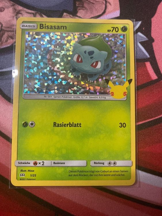 Pokemonkarte Bisasam Holo McDonalds Kaufen Auf Ricardo