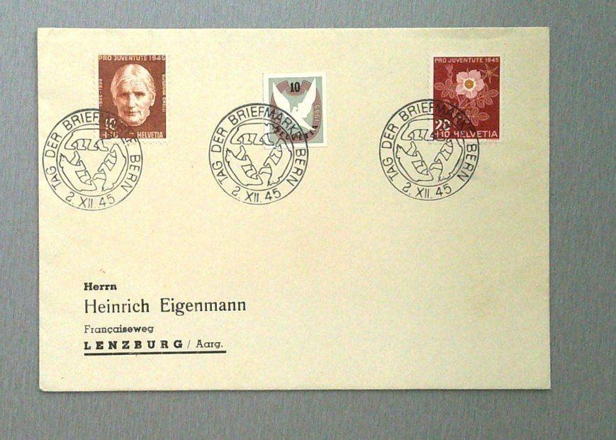 Tag Der Briefmarke 1945 M Blockausschnitt Aus Basler Taube Kaufen