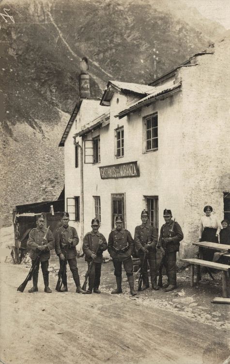 Gasthaus Muranza An Der Umbrailstrasse Schweizer Soldaten Kaufen Auf